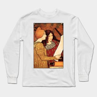 P FRIANT FILS INKS by Paul Berthon Vintage French Printing Press Advertisement Long Sleeve T-Shirt